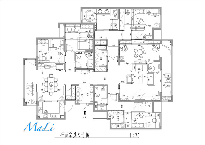 东湖一号220平现代简约风格装修案例欣赏(图16)