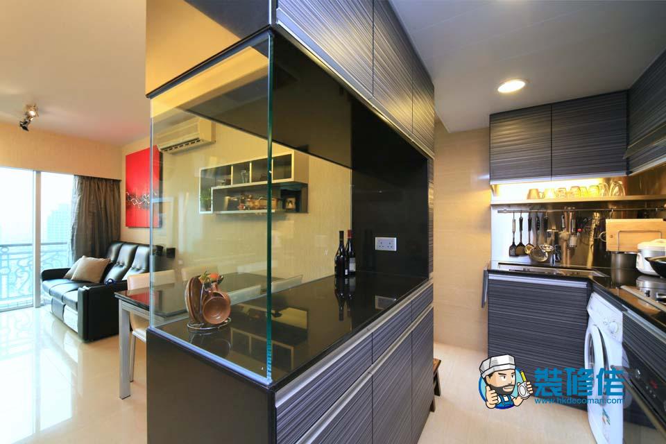 九龍城傲雲峰裝修室內設計案例_時代水電工程公司