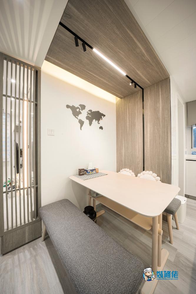 觀塘海景花園裝修室內設計案例_新雅致室內設計有限公司