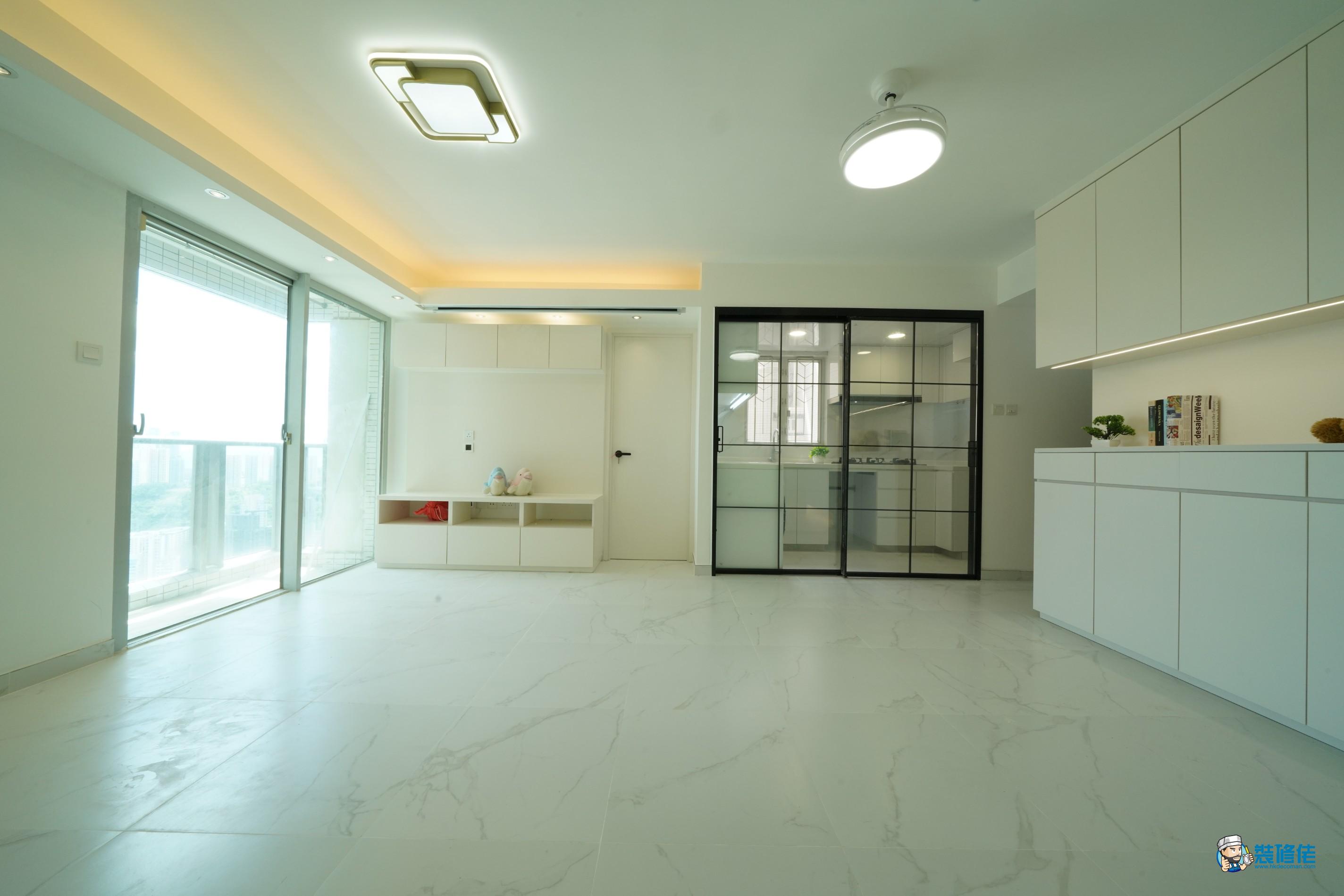 九龍城翔龍灣裝修室內設計案例_首都設計中心有限公司