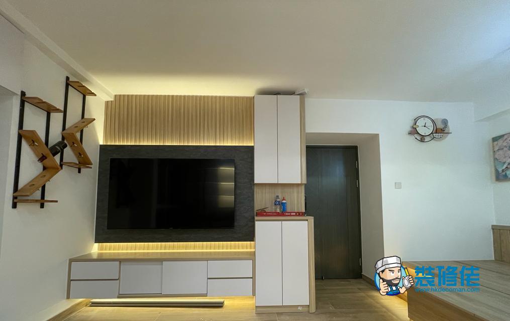 荃灣麗都花園裝修室內設計案例_鴻信設計工程有限公司
