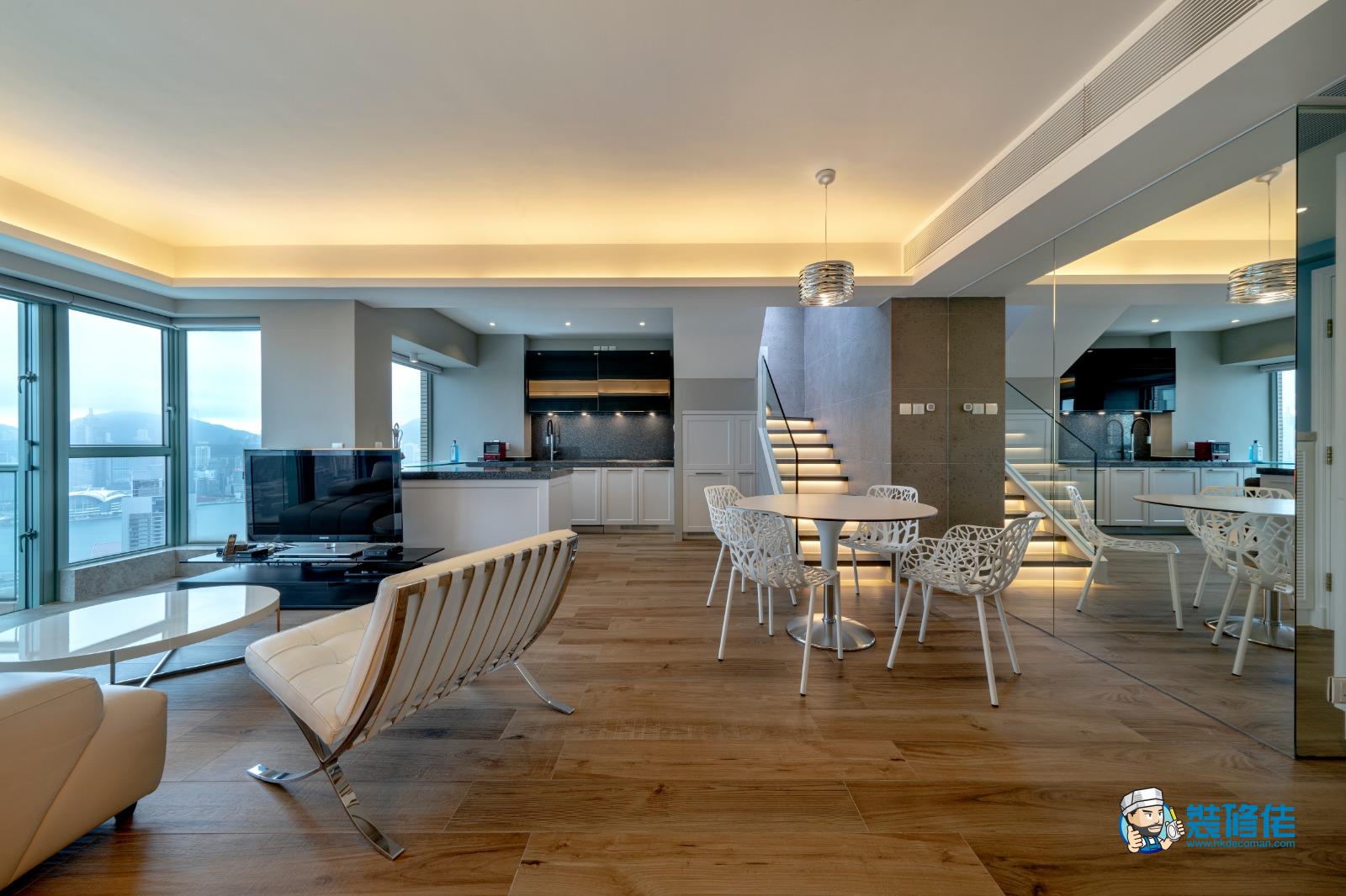 油尖旺港景峰裝修室內設計案例_Vivid Design Limited