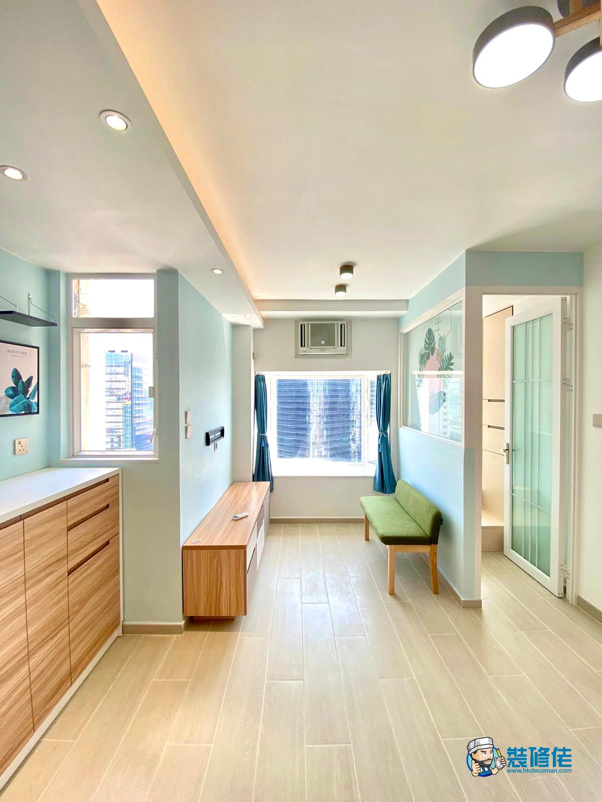 觀塘百富閣裝修室內設計案例_長灝裝修設計工程公司 