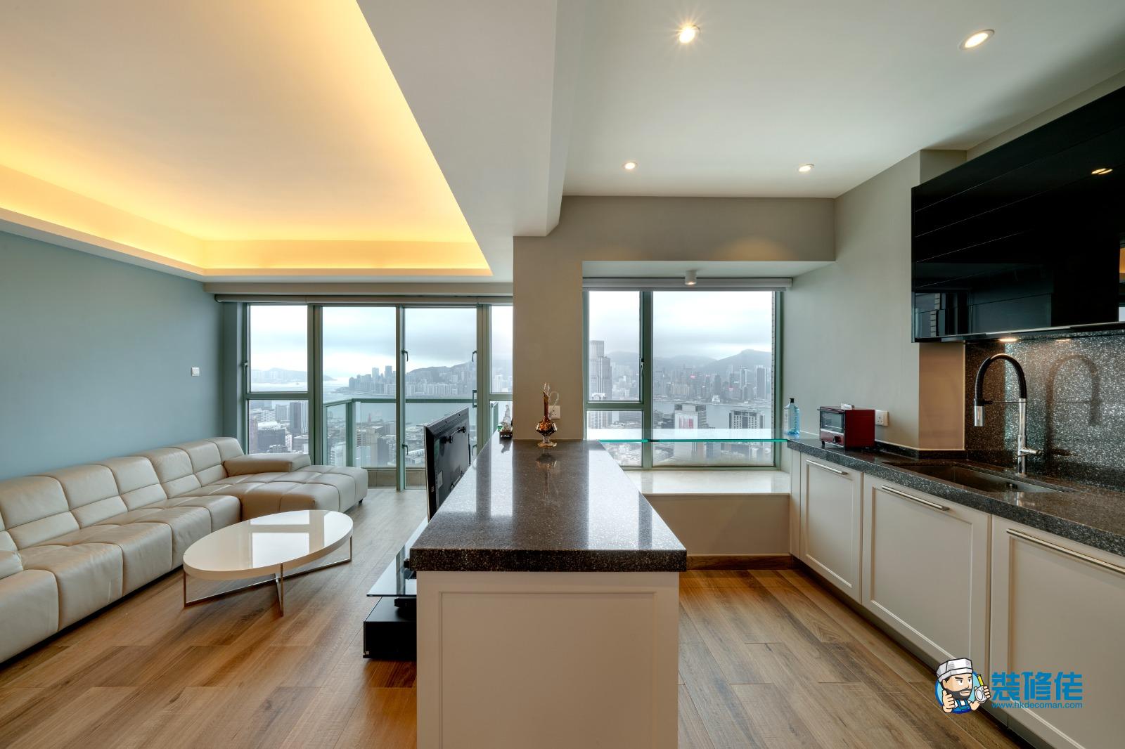 油尖旺港景峰裝修室內設計案例_Vivid Design Limited