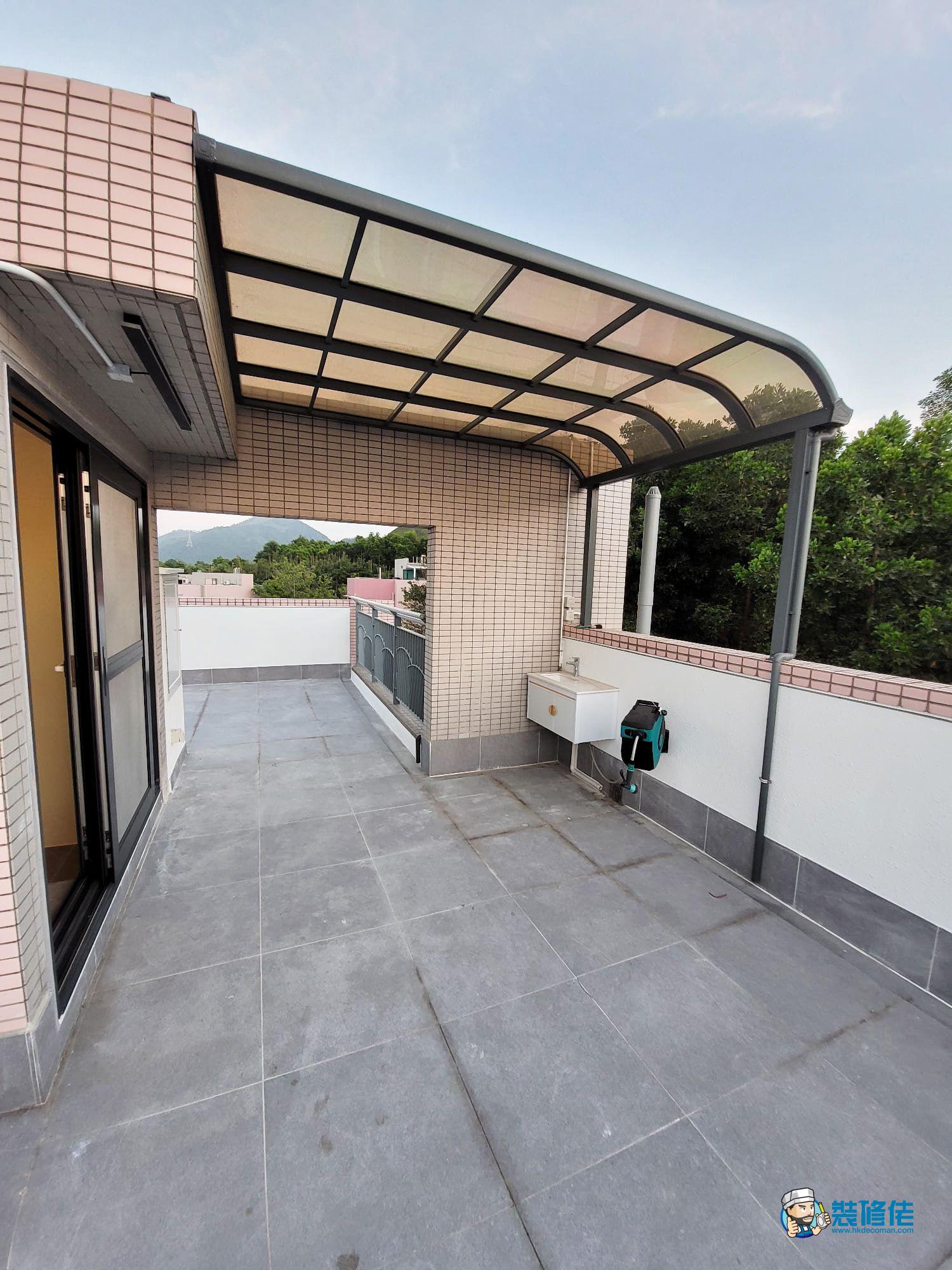 元朗翠逸雅園裝修室內設計案例_家華工程管理公司