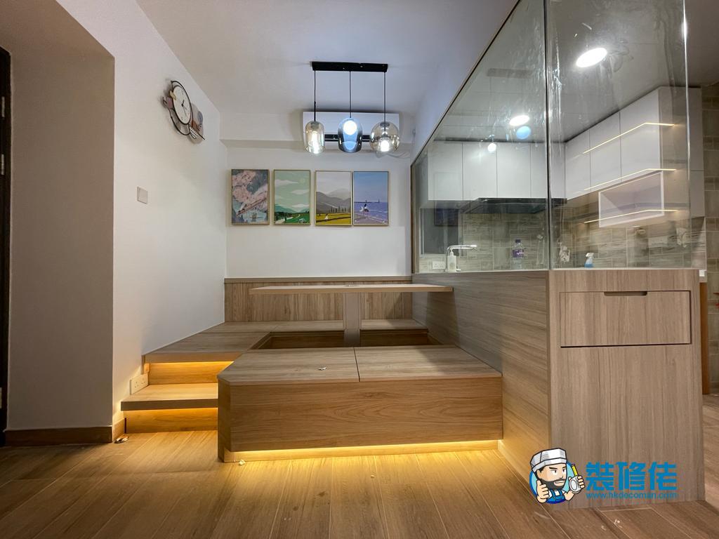 荃灣麗都花園裝修室內設計案例_鴻信設計工程有限公司