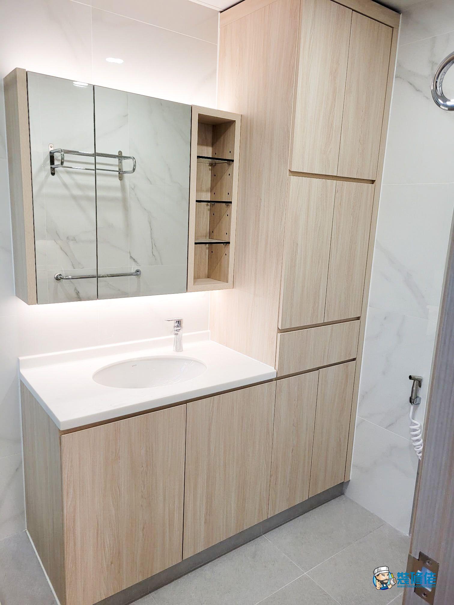 元朗翠逸雅園裝修室內設計案例_家華工程管理公司