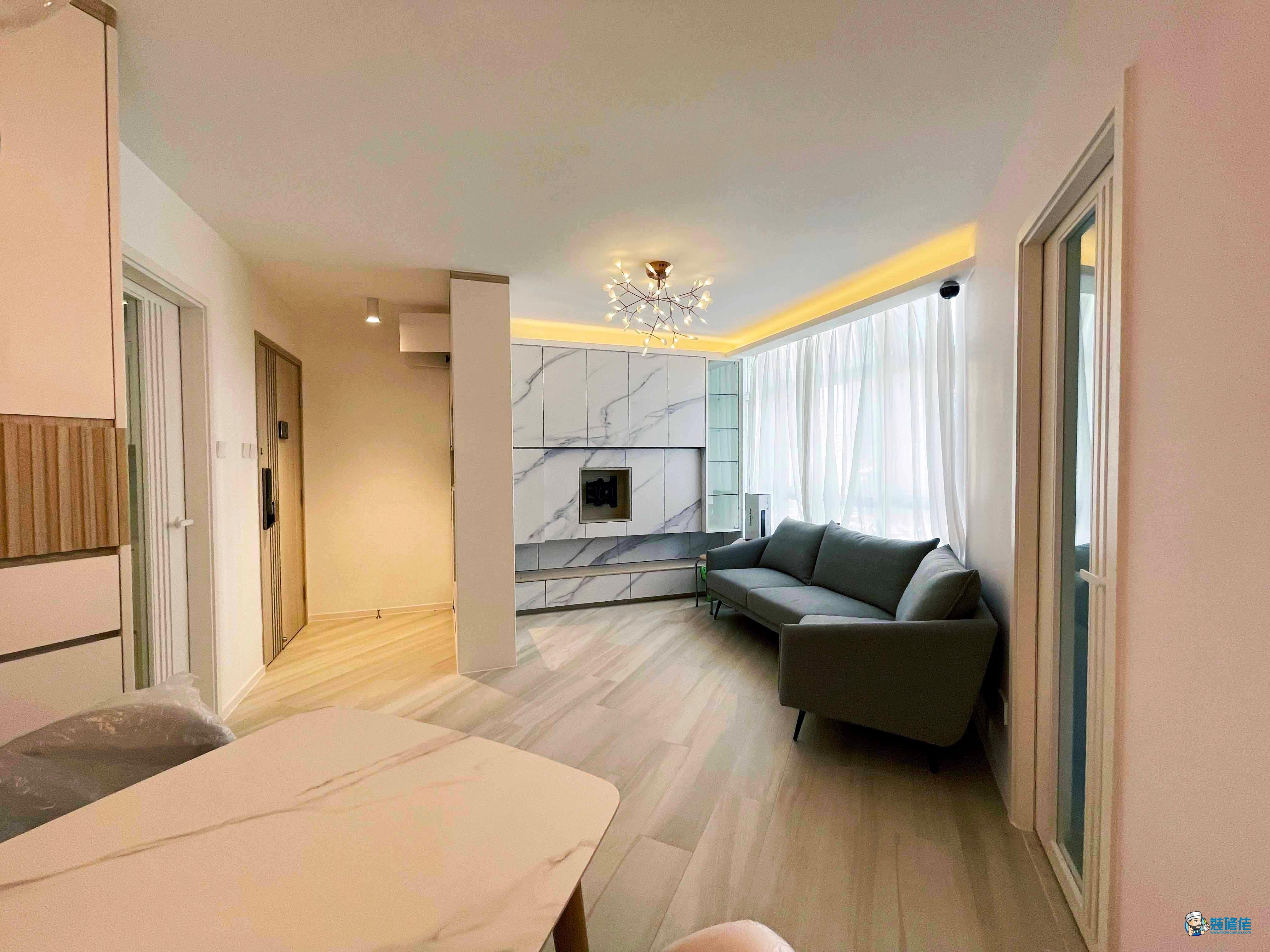 南區海怡半島裝修室內設計案例_權記工程有限公司