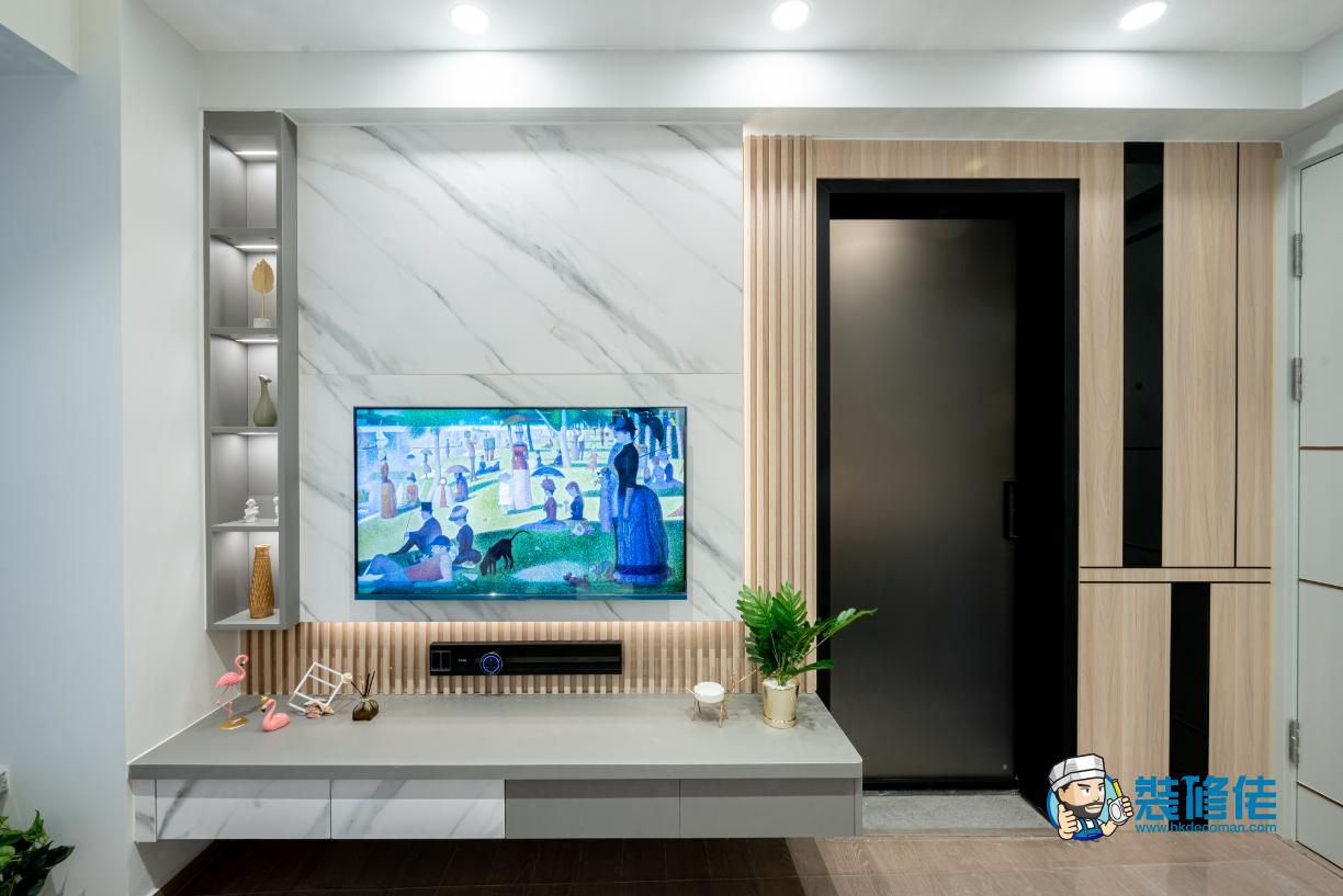 澳門半島晉海裝修室內設計案例_樂生活裝修工程