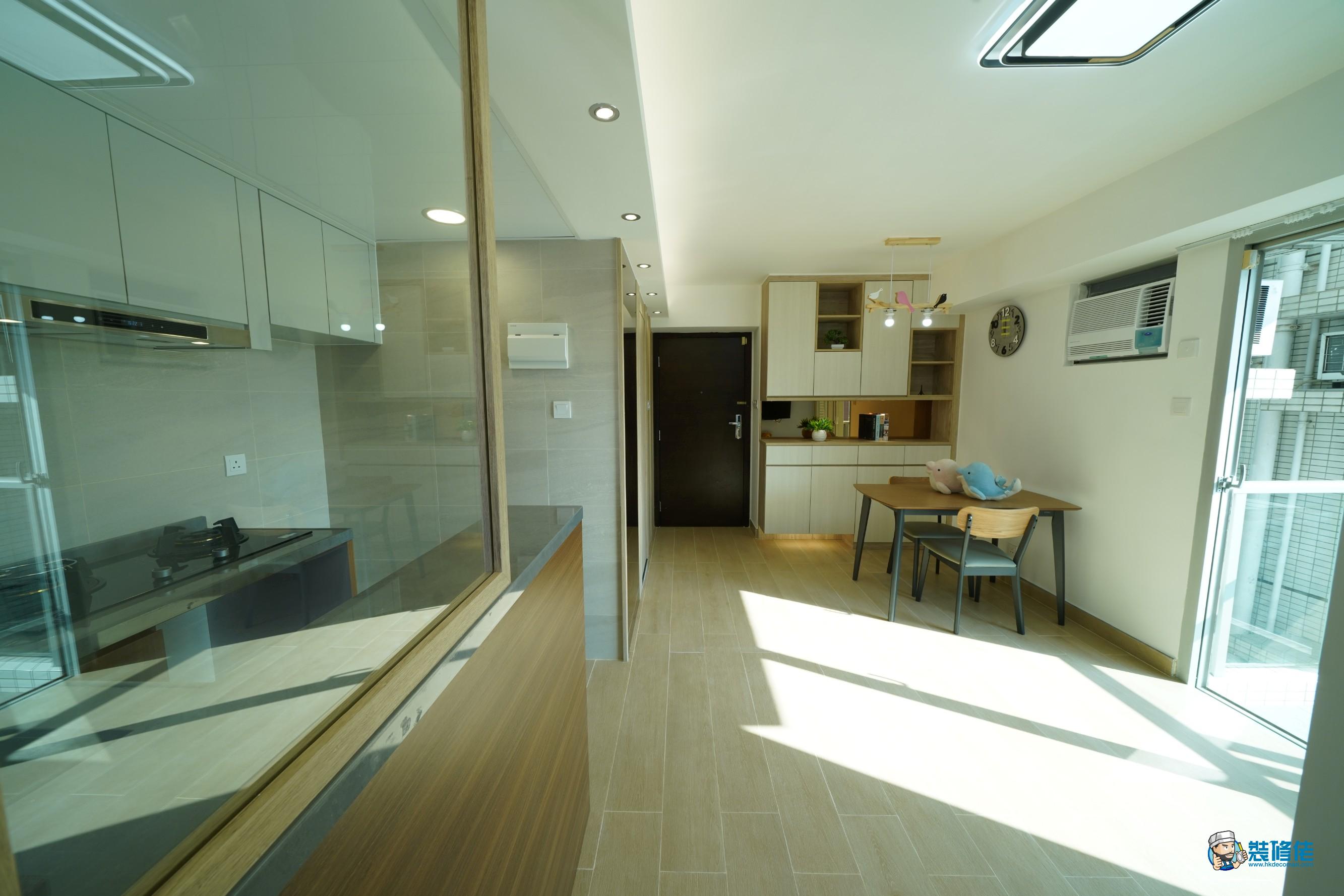 九龍城翔龍灣裝修室內設計案例_首都設計中心有限公司