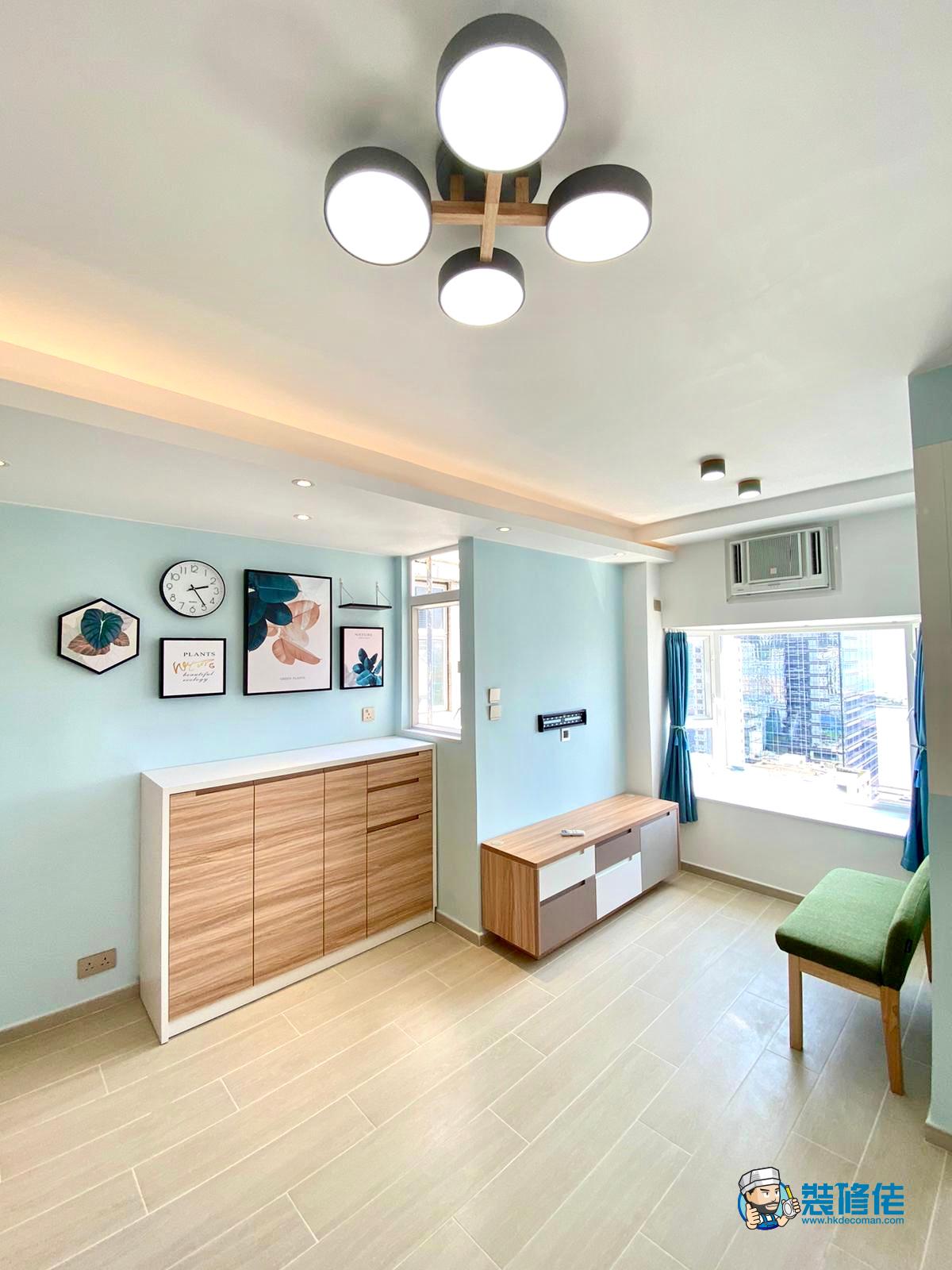 觀塘百富閣裝修室內設計案例_長灝裝修設計工程公司 