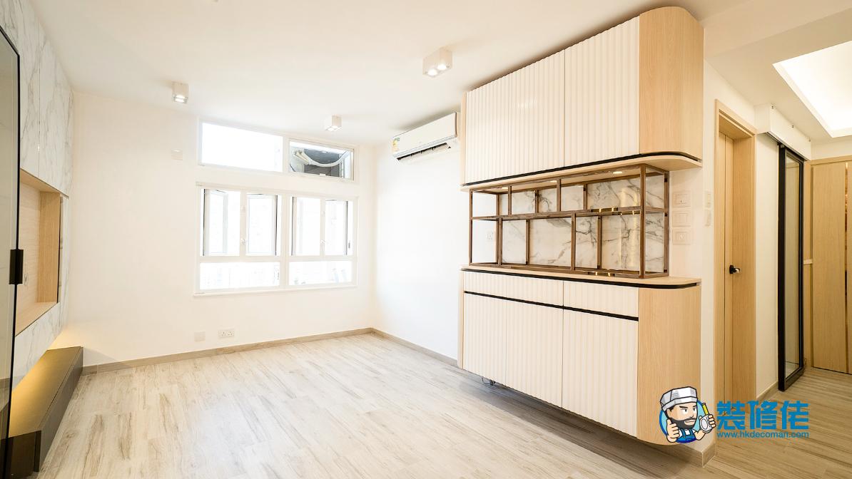 屯門兆麟苑裝修室內設計案例_新雅致室內設計有限公司