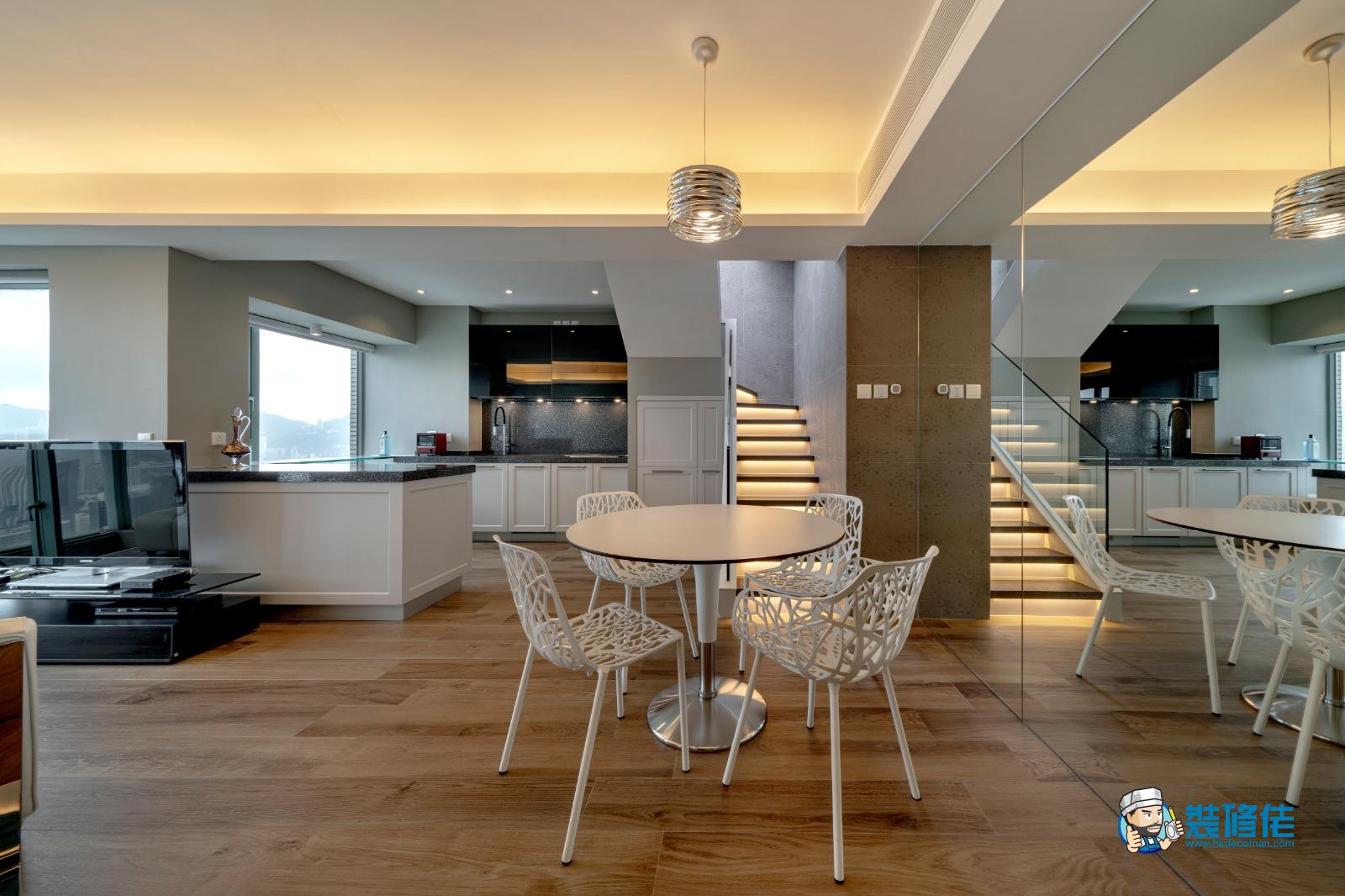 油尖旺港景峰裝修室內設計案例_Vivid Design Limited