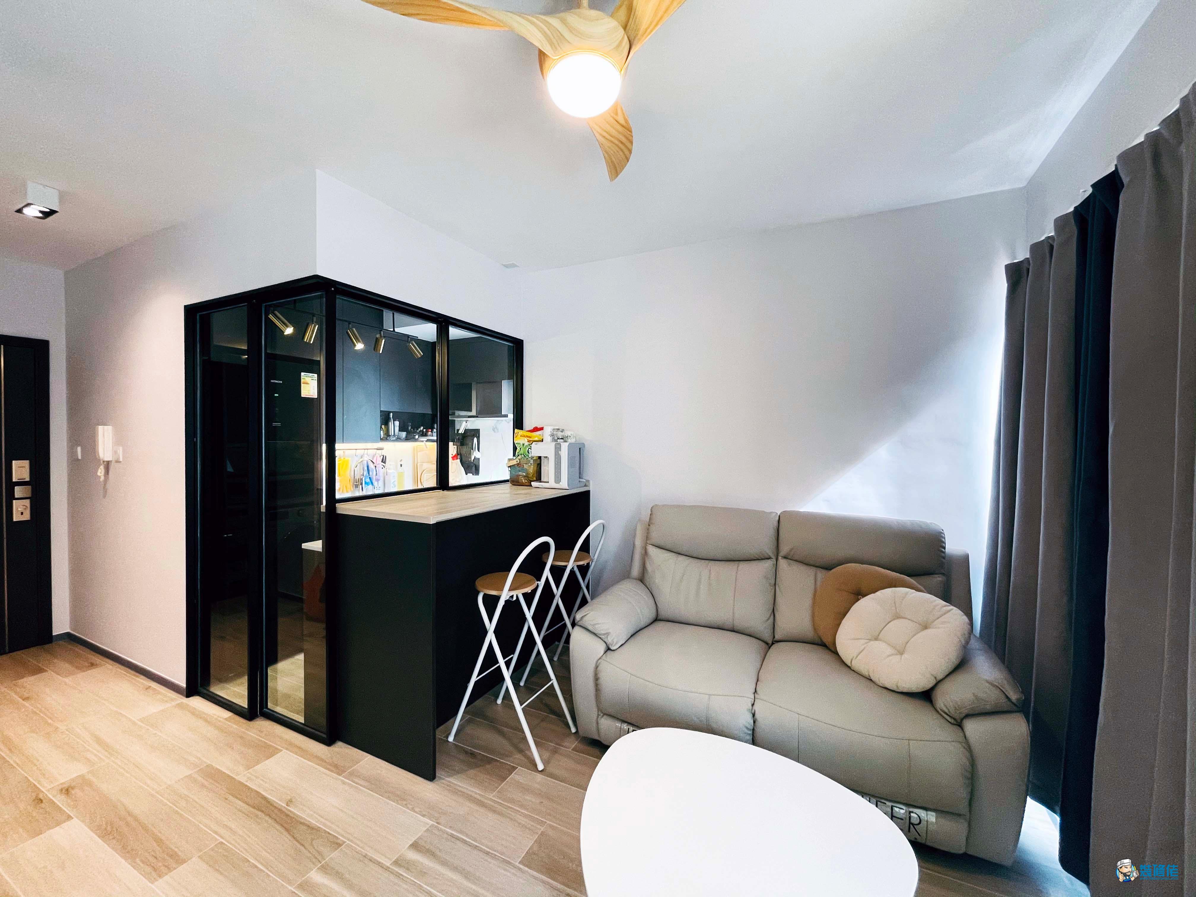 南區悅海華庭裝修室內設計案例_權記工程有限公司