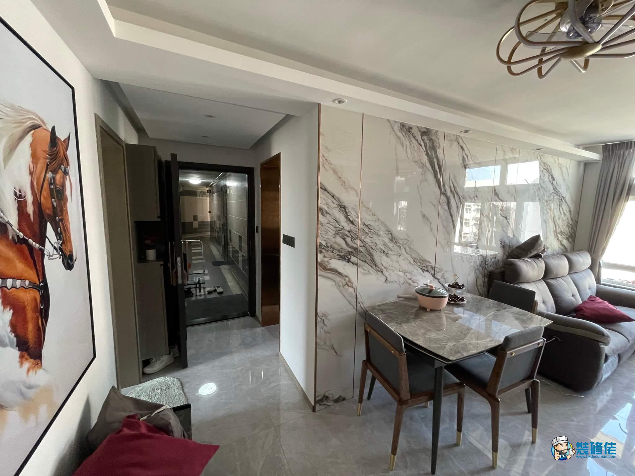 黃大仙鳳禮苑裝修室內設計案例_萬誠工程有限公司