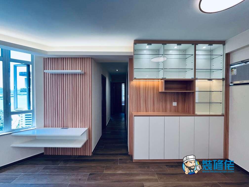 荃灣海韻花園裝修室內設計案例_好正裝修公司