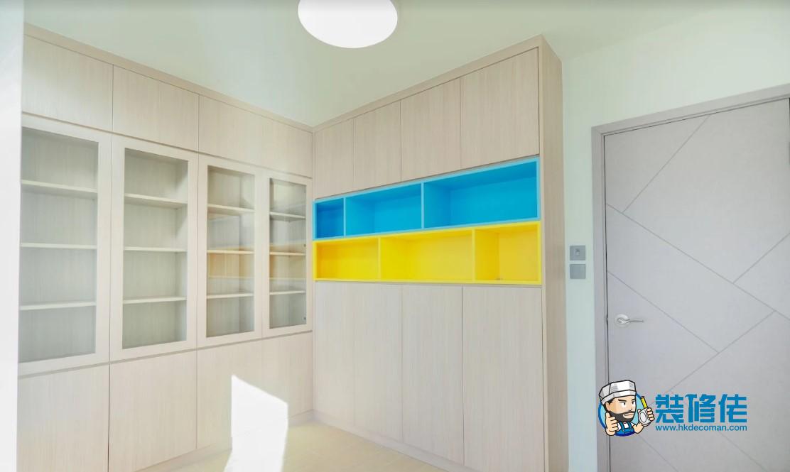 荃灣曉峰灣畔裝修室內設計案例_圓方裝飾設計工程有限公司