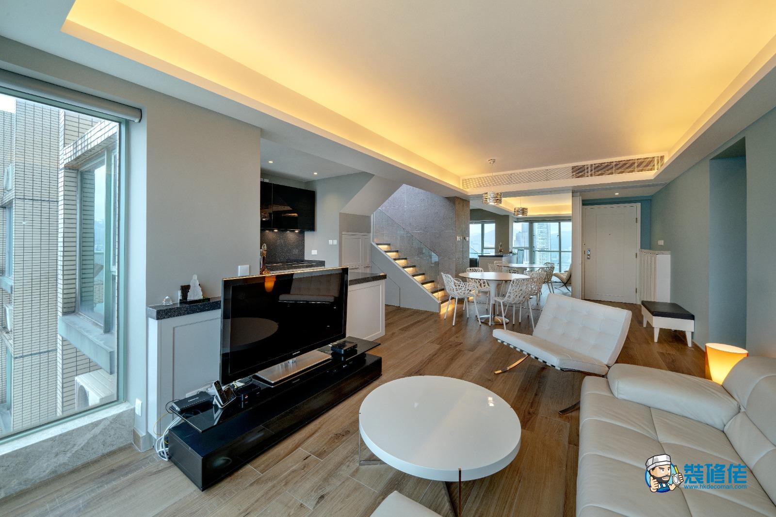 油尖旺港景峰裝修室內設計案例_Vivid Design Limited