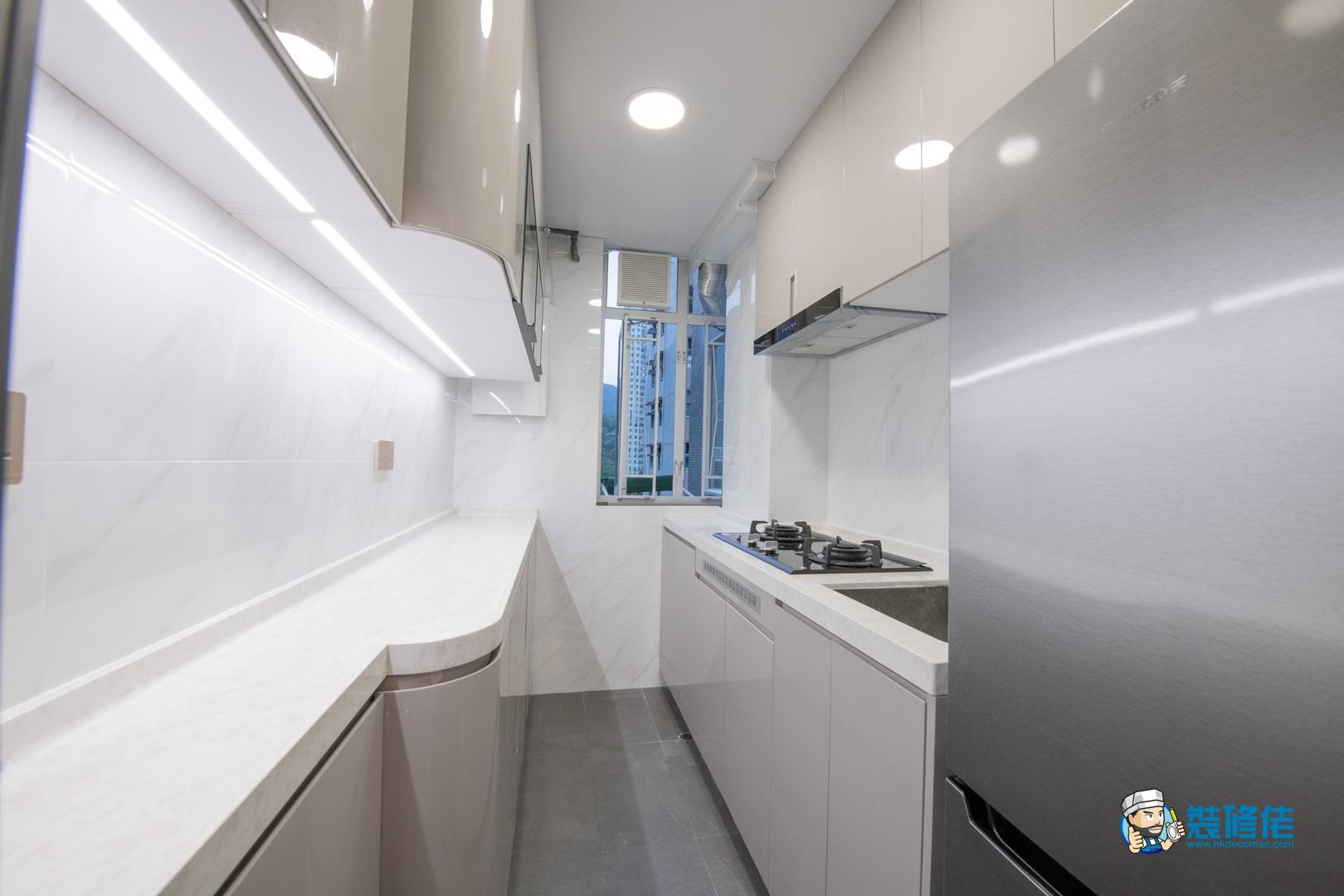 沙田錦龍苑裝修室內設計案例_KK工程