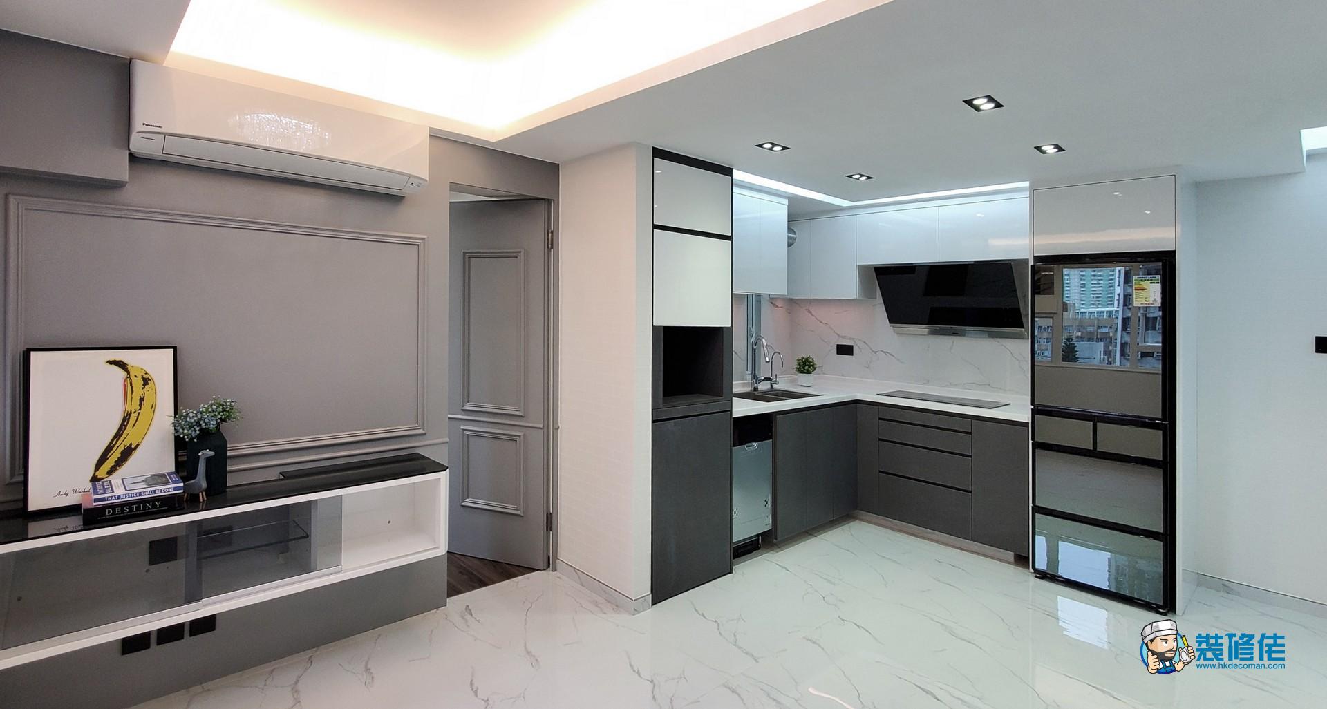 沙田富嘉花園裝修室內設計案例_博藝工程公司