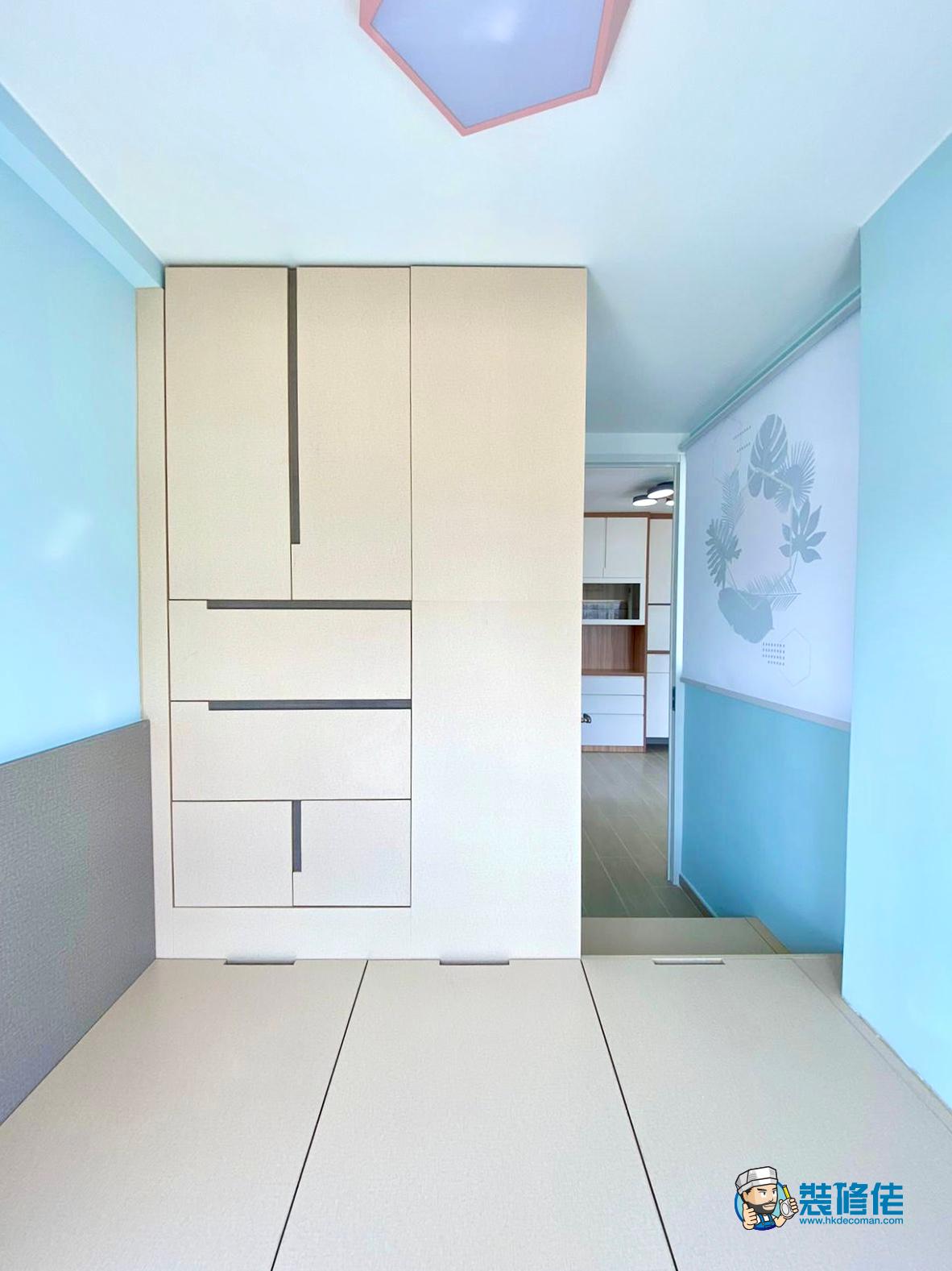 觀塘百富閣裝修室內設計案例_長灝裝修設計工程公司 