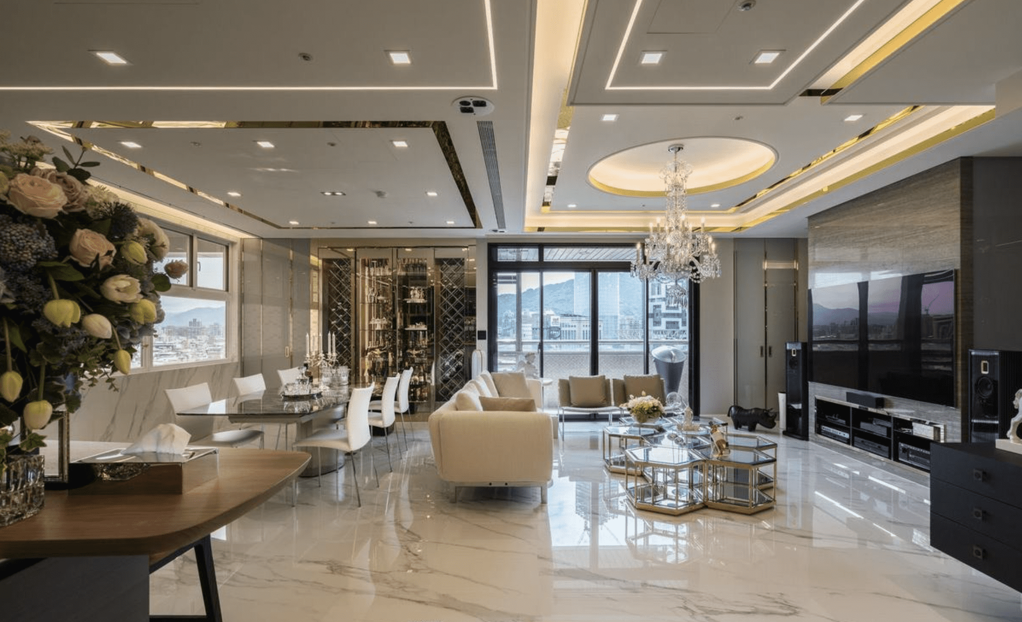 把杜拜星級飯店帶回家裝修案例(图5)
