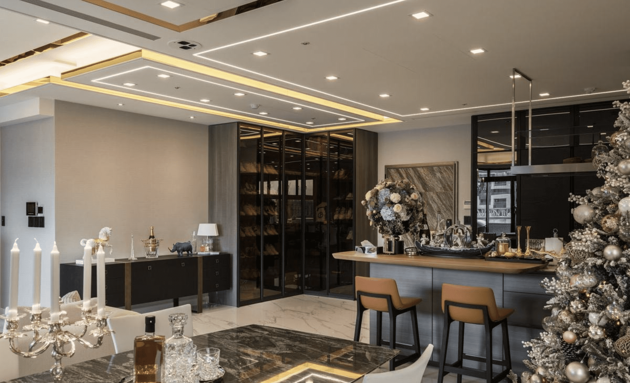 把杜拜星級飯店帶回家裝修案例(图4)