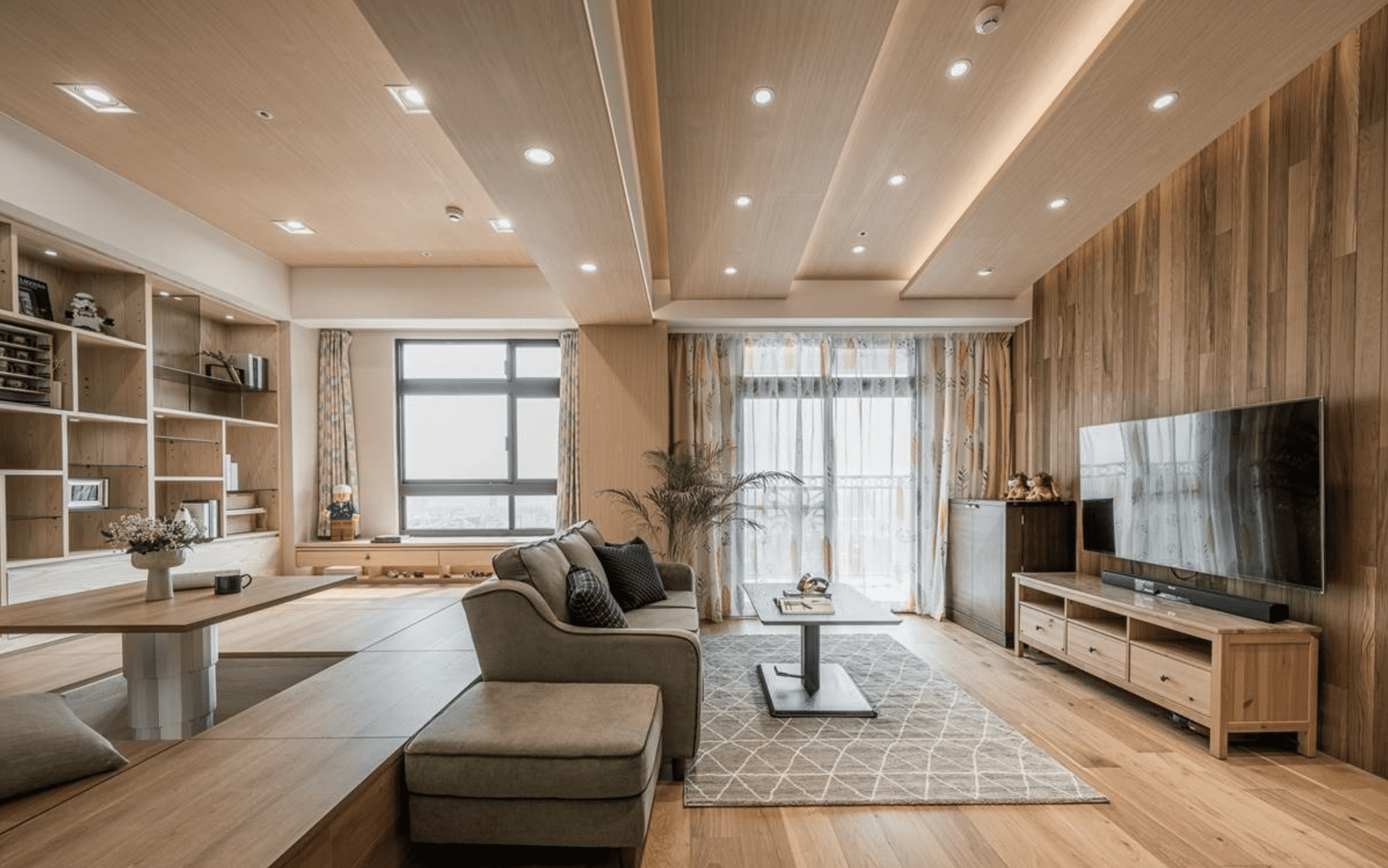 一起住進溫暖小木屋裝修案例(图6)