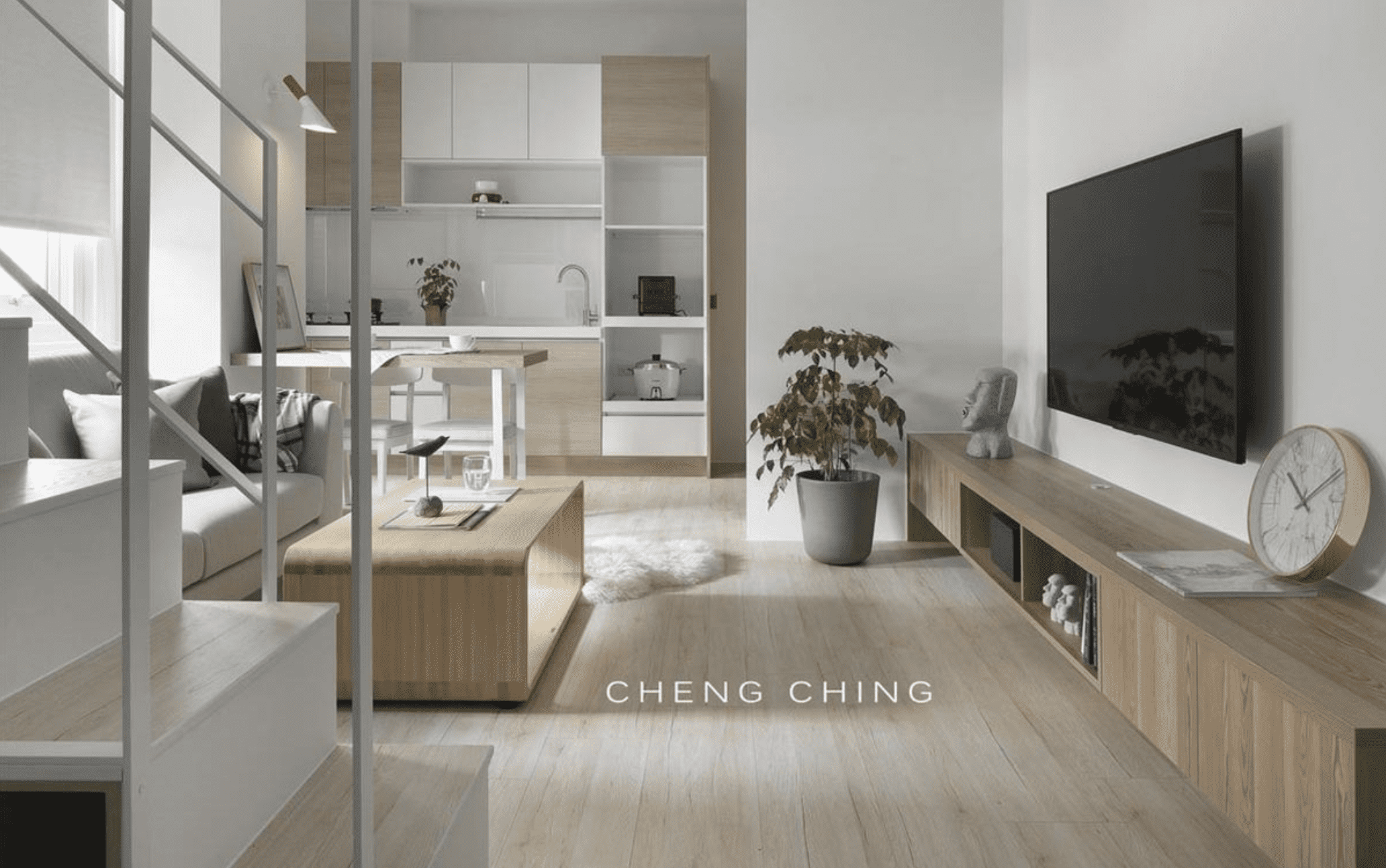 老屋大翻身打造無印風的發呆生活裝修案例(图3)