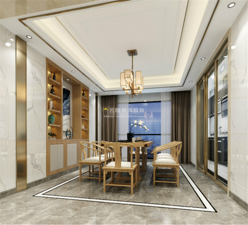 中式风格餐厅设计效果图