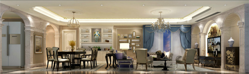 
【设计装修网】轻奢风格这样设计就对了！