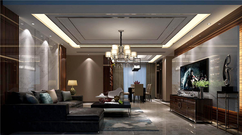 
现代装修样板间，深圳装修公司打造出个性化的现代室内