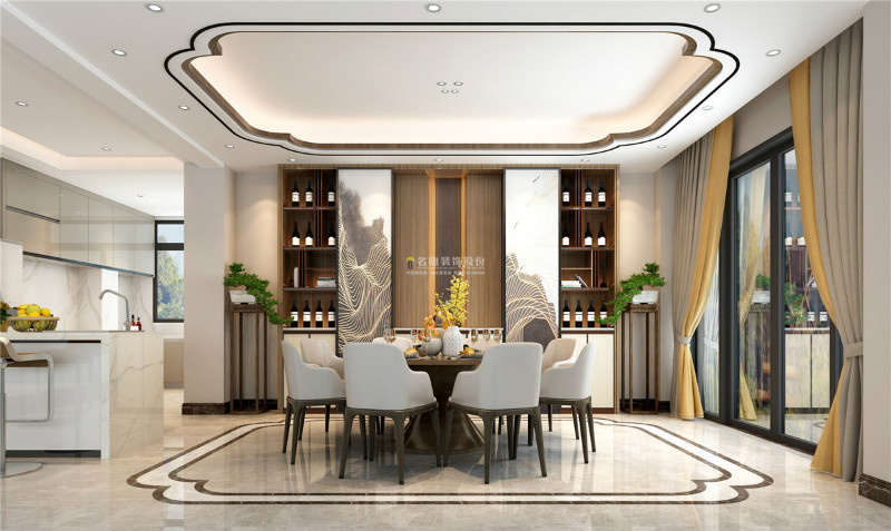 新中式装修效果图