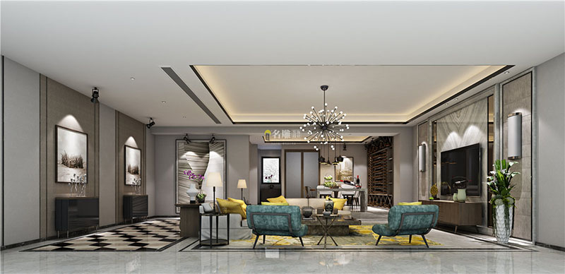 
超温馨的现代简约风格别墅装修效果图！