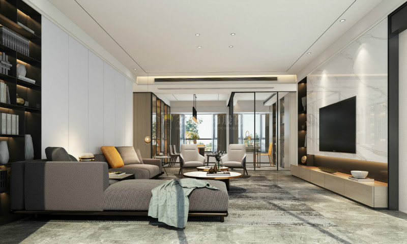 145平米三室一厅装修