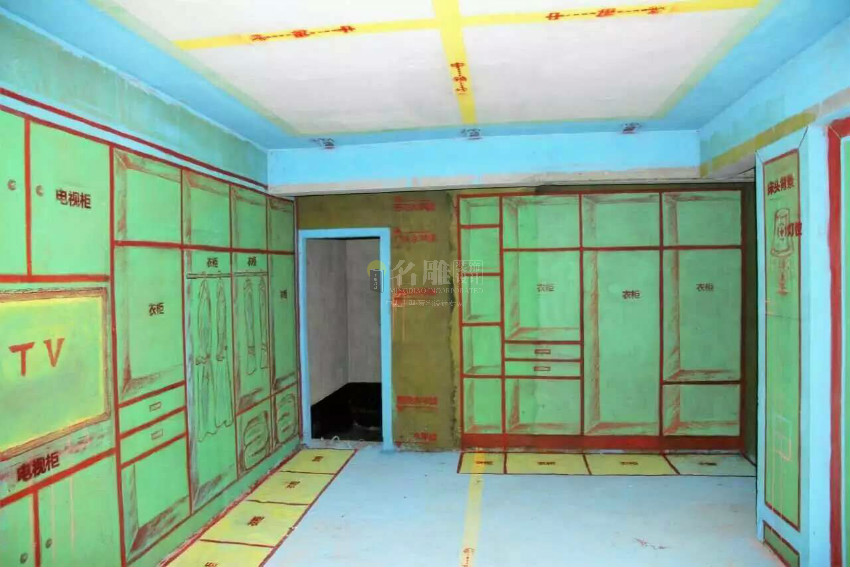 
360度全面解析家装工地放样!