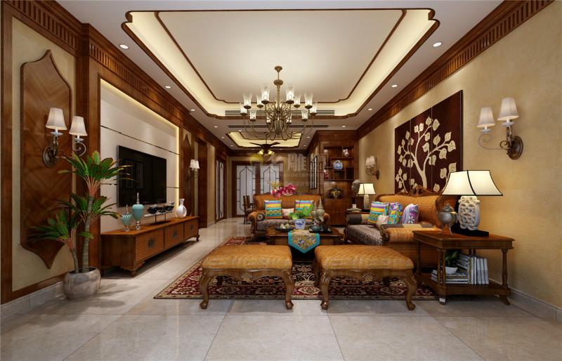 
装修案例：高品质的东南亚风格，营造不同风味！