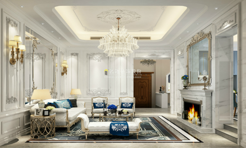 别墅客厅装修效果图