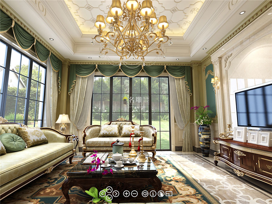 
惊呆了！美美的法式混搭小风情家装设计效果图