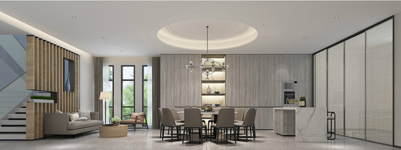 现代别墅室内装修