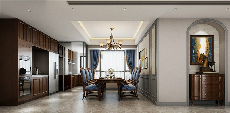 简约美式装修效果图大全