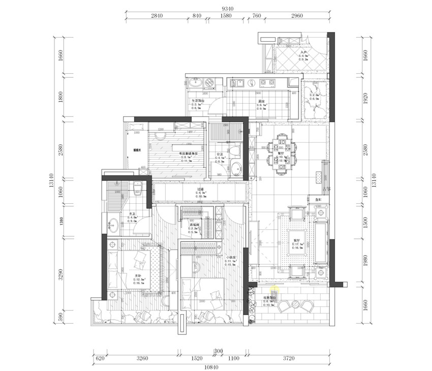 
2017年最新装修样板房效果案例赏析!