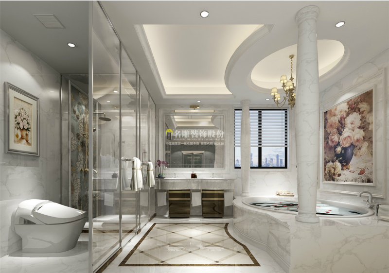 卫生间贴砖技巧