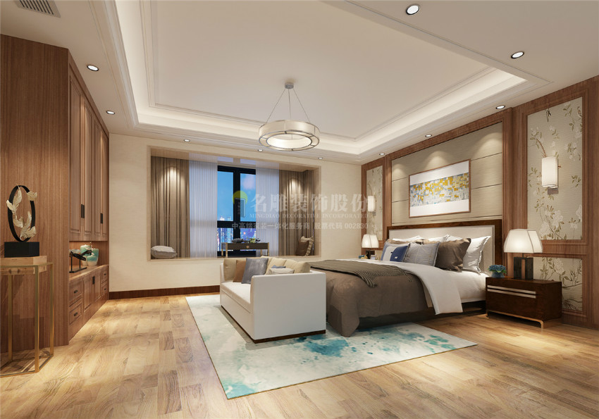 
深圳装修设计公司的四款卧室装修案例，您最爱哪种?