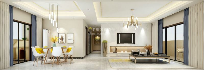 欧式餐厅装修效果图