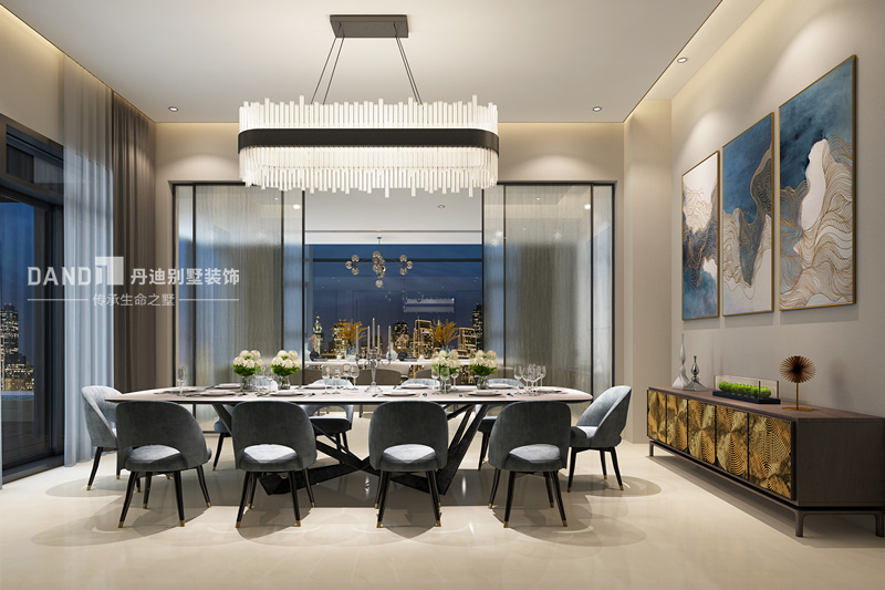 深圳联排别墅200平装修