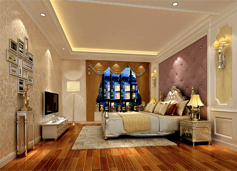 
纯欧式风格装修，把奢华展现到极致!