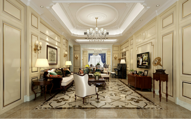 美式装修风格效果图大全