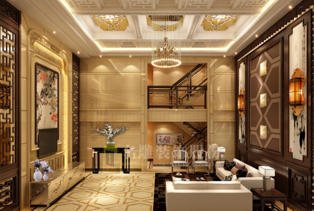 
别墅装潢样板房海量效果图赏析！