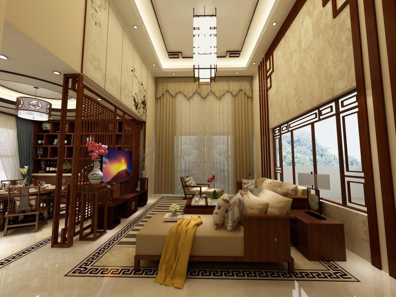 
复式房装修，归隐处的简致生活!